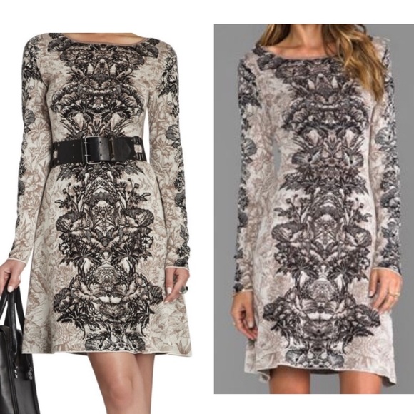 BCBGMaxAzria Regan silk blend sweater dress - Picture 2 of 11